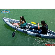 Hot Sale Double Sit on Top Fishing Kayak for Family Use